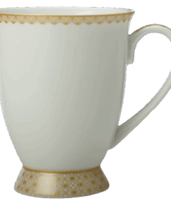 Teas & C's Classic Footed Mug 300ml | White | 300ml