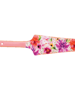 Teas & C's Dahlia Daze Ceramic Cake Server | Pink | STD
