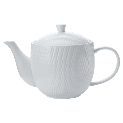 White Basics Diamonds Teapot 800ml | White | 800ml