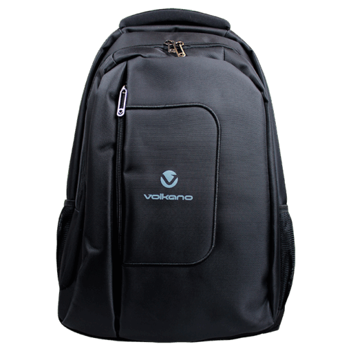 Volkano Bolt Series Laptop or School Backpack | Black | STD