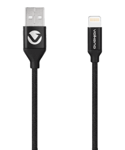 Volkano Weave Series MFI Lightning Cable 3m | Black | STD