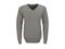 US Basic Mens Long Sleeve Trenton V-Neck Jersey