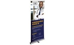 Mercury Afrikaans Covid-19 Pull-Up Banner