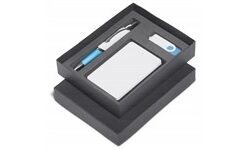 Energyblast Power Bank & USB Gift Set - Turquoise Only