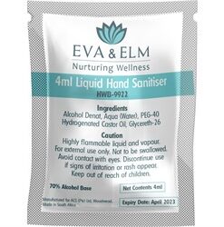Eva & Elm Buxton Liquid Hand Sanitiser - 4ml (Single)