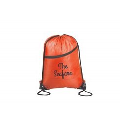 Double-up Drawstring Bag - Red Only