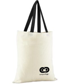 Altitude Tide Cotton Shopper - Black | BL