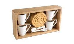 Walnut Espresso Set