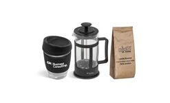 Kooshty Brew Koffee Set With Black Plunger - Black Only